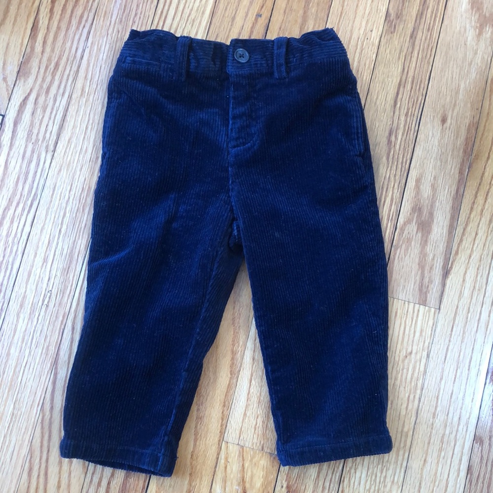 Ralph Lauren Navy Blue Corduroy Pants 12M
